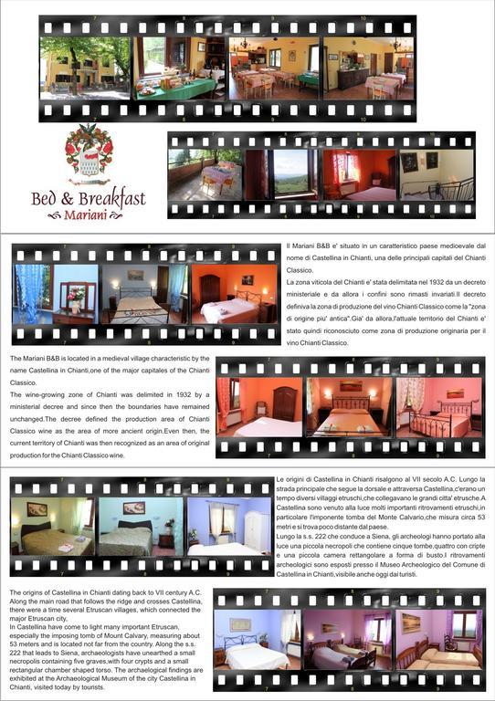 Mariani Bed&Breakfast Castellina in Chianti Luaran gambar